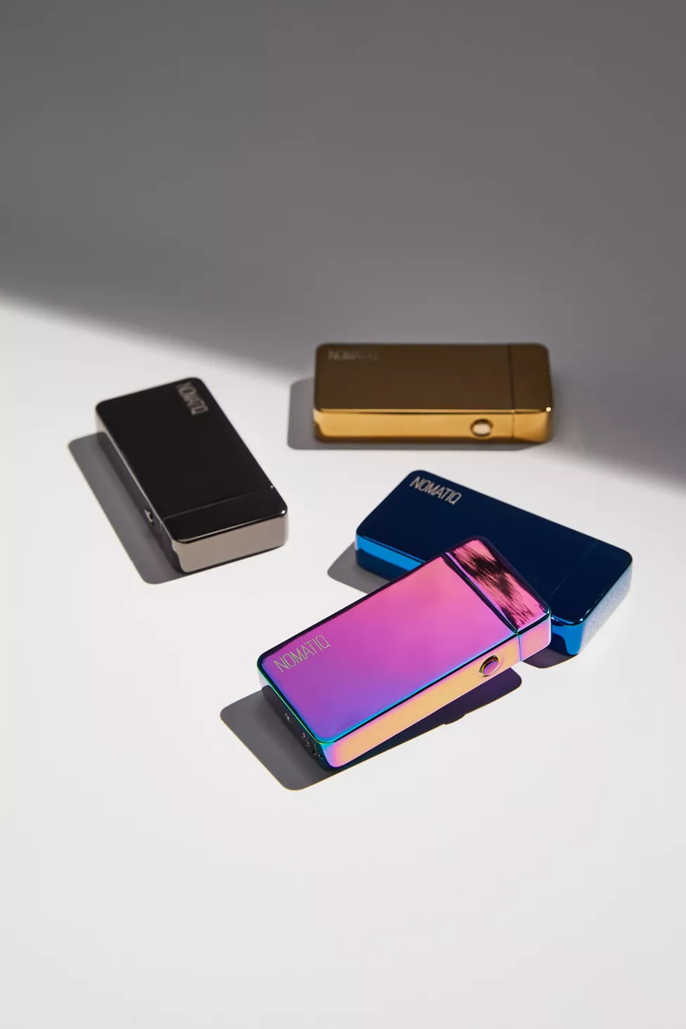 Golden Dual Arc Lighter