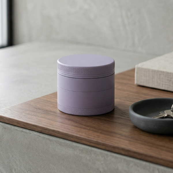 Ceramic 4-piece Grinder (Purple)