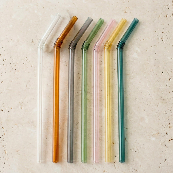 Reusable Glass Straws