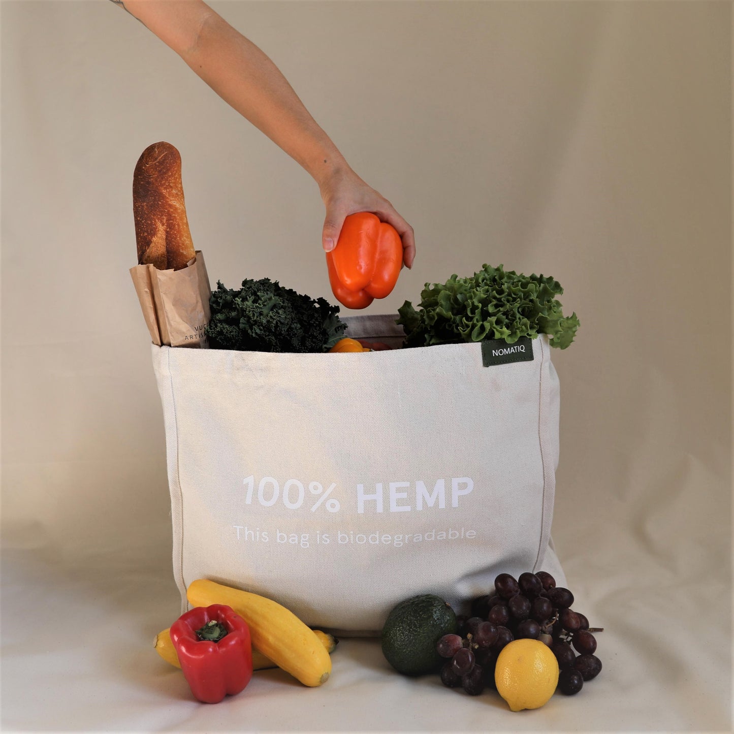 Biodegradable Hemp Market Bag