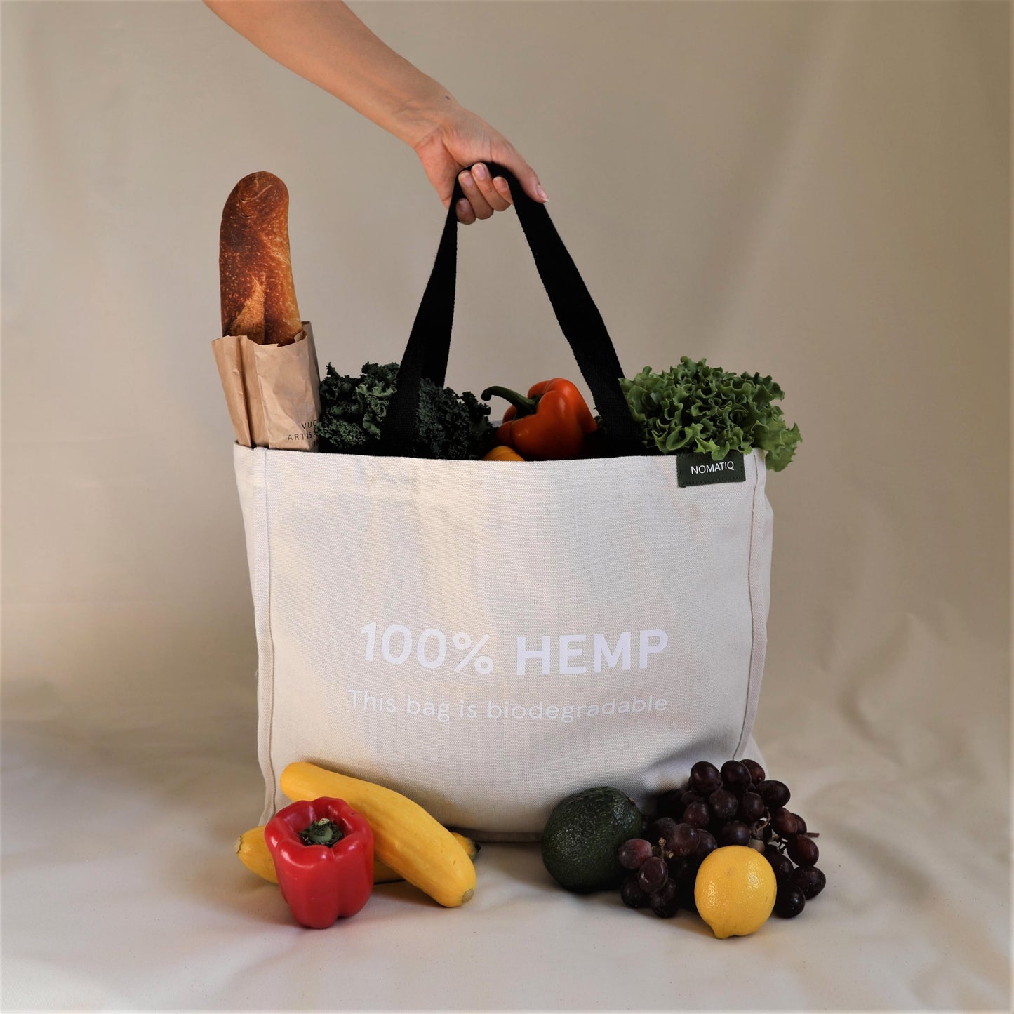 Biodegradable Hemp Market Bag