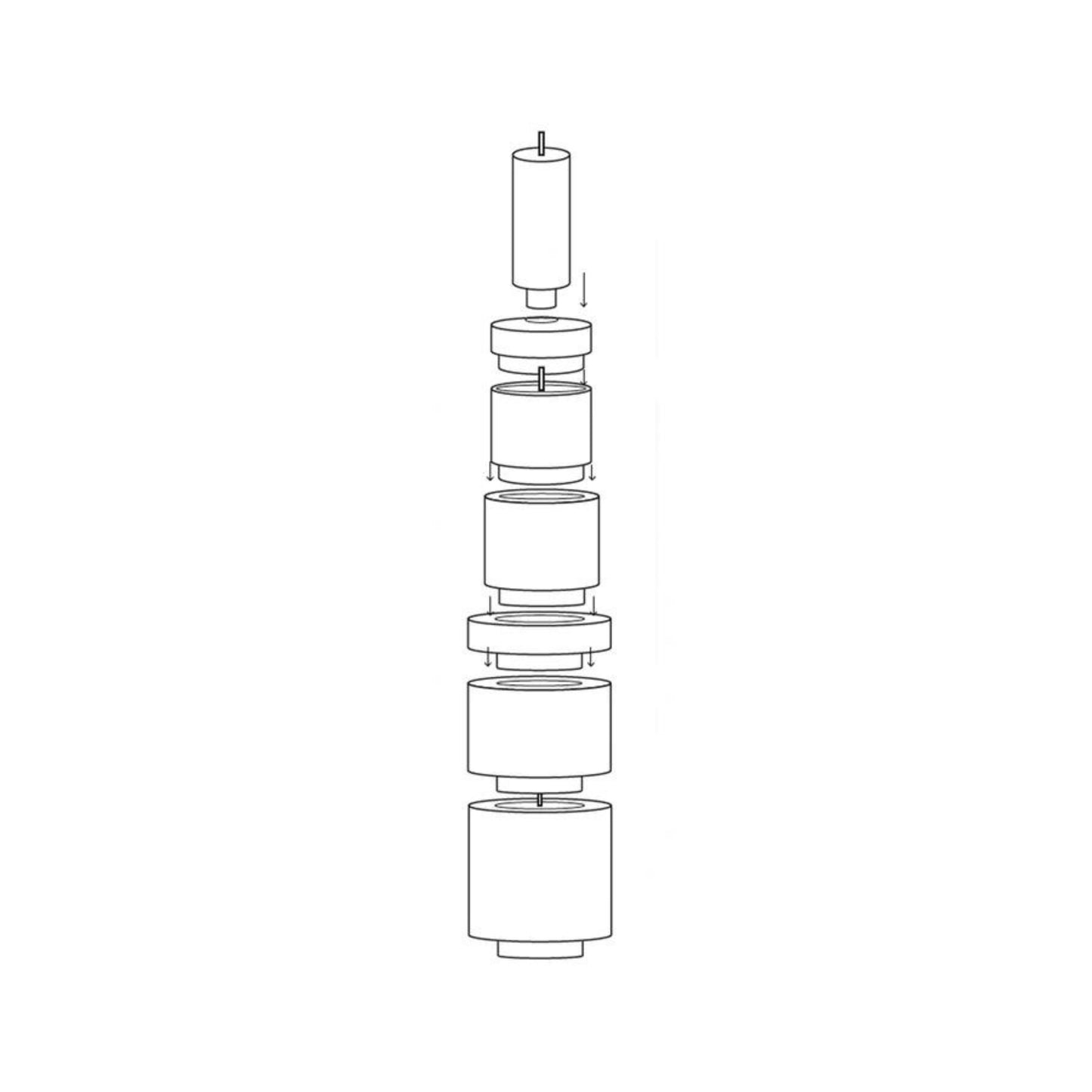 Stan Editions Candle- STACK 07 - MULTICOLOR