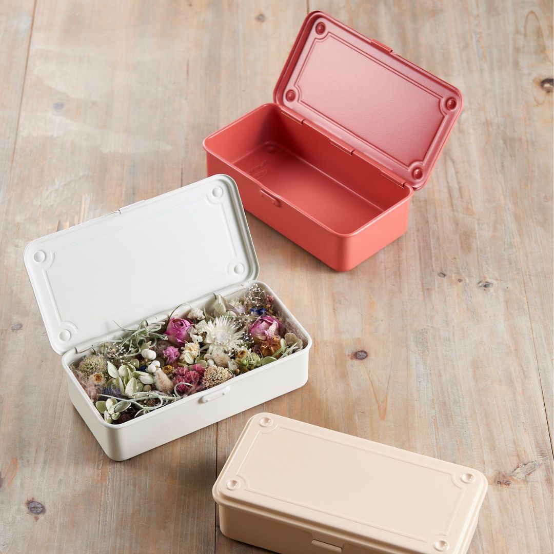 Steel Stackable Storage Box (Red) – Nomatiq Co.